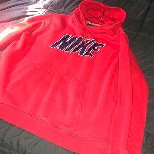 Red Nike Hoodie